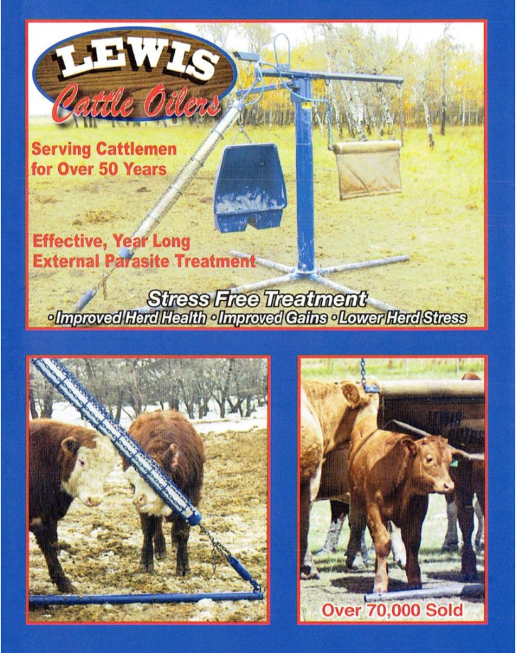 Lewis Cattle Oiler  Riverland Farm and Ranch Equipment